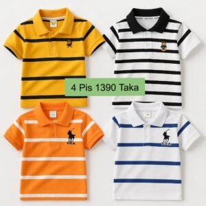 4 Pis 1390 Taka- Color Yellow + White Step + Orange + USA White