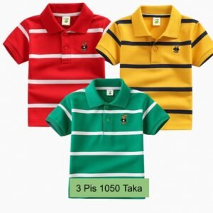 3 Pis 1050 Taka- Color Red +Yellow + Green