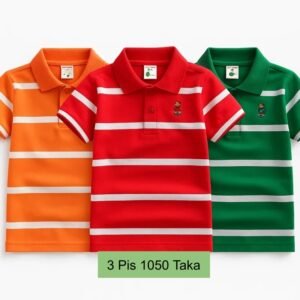 3 Pis 1050 Taka- Color Orange + Red + Green