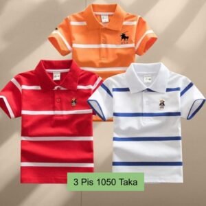 3 Pis 1050 Taka- Colour  Red + Orange + White USA