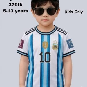 Argentina Football Jersey Number 10 Kids Size